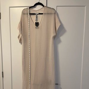 NWT Babaton Jessie Dress Size M blush color